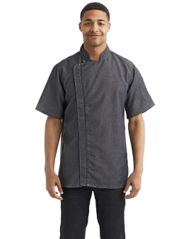 Product: Unisex Zip-Close Short Sleeve Chef's Coat