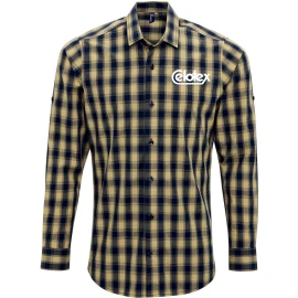 Product: Men's Mulligan Check Long-Sleeve Cotton Shirt