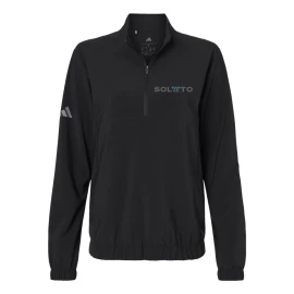 Product: Adidas Women's Woven Half-Zip Pullover