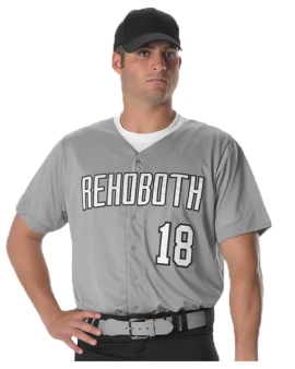 Product: Men's Full Button Lightweight Baseball Jersey