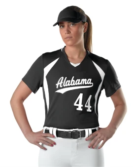 Product: Girls' Short Sleeve Fastpitch Jersey