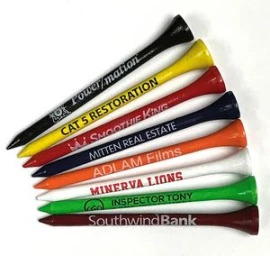 Product: Golf Tees w/1 Color Imprint (3 1/4")