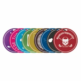 Product: Laser Engraved Round Bag Tags