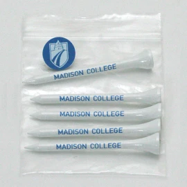 Product: Golf Combo Pack of Five 2 3/4" Tees & 1 Ball Marker