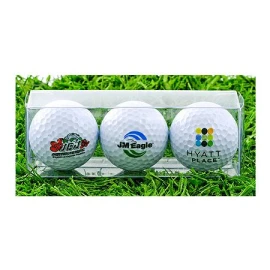Product: Clear 3 Ball Golf Ball Sleeves