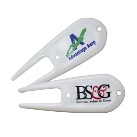 Product: Plastic Divot Tool w/2 Color Imprint