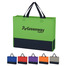 Product: Non-Woven Raven Prism Tote Bag