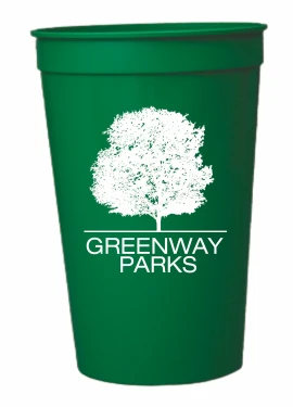 Product: 32 Oz. Green Stadium Cup