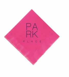 Product: Magenta Pink 3 Ply Beverage Napkins