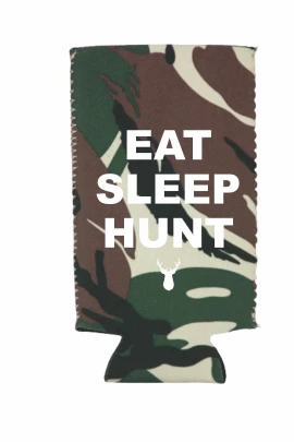 Product: Camo Neoprene Slim Can Cooler