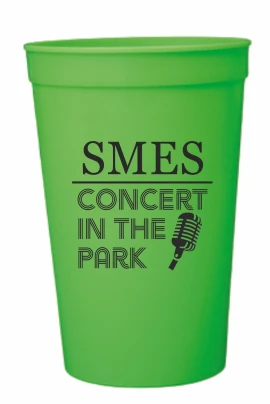 Product: 32 Oz. Neon Green Stadium Cup