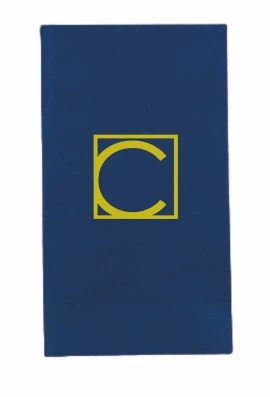 Product: Navy Blue 3 Ply Paper Guest Towels