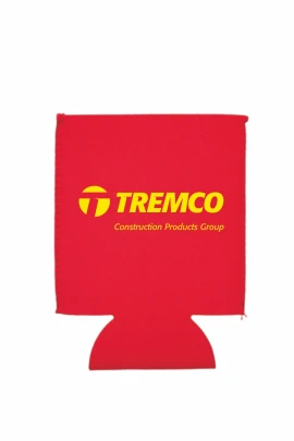 Product: Red Neoprene Flat Can Cooler