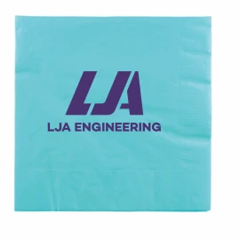 Product: Turquoise Blue 3 Ply Luncheon Napkins