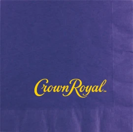 Product: Purple 3 Ply Dinner Napkins