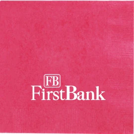 Product: Magenta Red 3 Ply Dinner Napkins