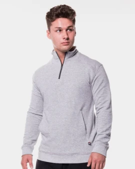 Product: Men's FitFlex French Terry Quarter-Zip Pullover