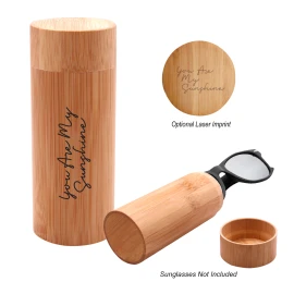 Product: Bamboo Sunglass Case