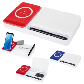 Product: Desk Organizer With Wireless Charger & Dry Erase Board