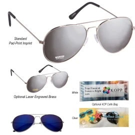Product: Color Mirrored Aviator Sunglasses