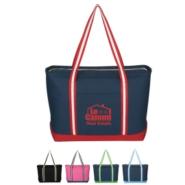 Product: Large Cotton Canvas Admiral Tote Bag