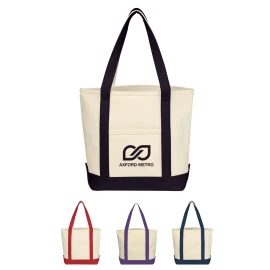 Product: Small Starboard Cotton Canvas Tote Bag