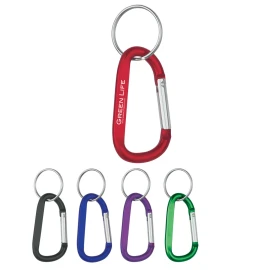 Product: 8mm Carabiner With Split Ring