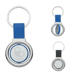 Product: Circular Metal Spinner Key Tag
