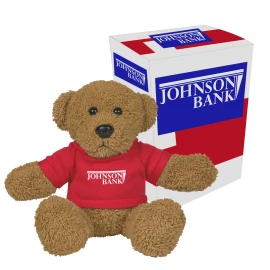 Product: 6" Ole' Time Rag Bear With Custom Box
