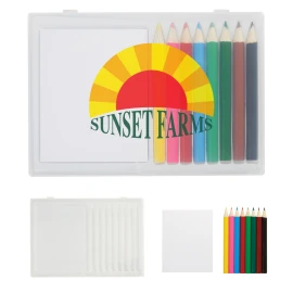 Product: 8-Piece Colored Pencil Art Set In Case