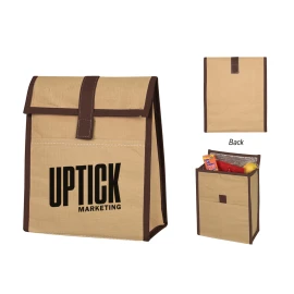 Product: Woven Paper Lunch Bag