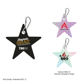 Product: Acrylic Zipper Pull - Star