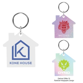 Product: Acrylic Key Tag - House