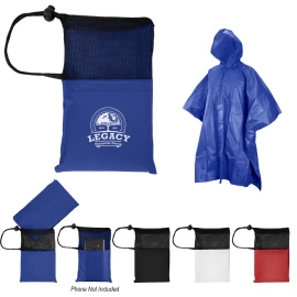Product: PEVA Poncho With Drawstring Pouch