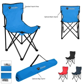 Product: rPET Folding Chair With Carrying Bag