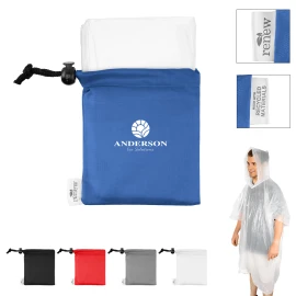 Product: PE Poncho With rPET Pouch