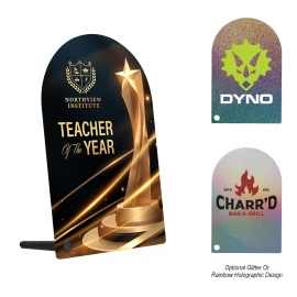 Product: Acrylic Award - Arch Rectangle 7"