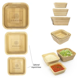 Product: Bombay Bamboo Nesting Bowl Set