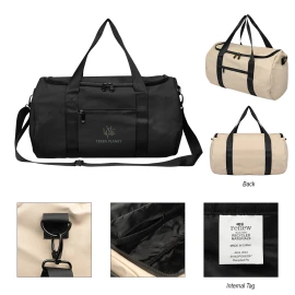 Product: Hudson Recycled Leatherette Duffel Bag