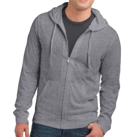 Product: District® Young Men's Jersey Full-Zip Hoodie
