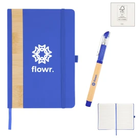 Product: Verse Bamboo Journal With Pen
