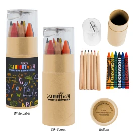Product: 12 Piece Crayon And Pencil Set