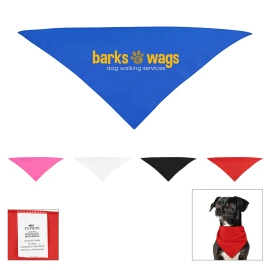 Product: Small Triangle rPET Pet Bandana