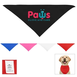 Product: Large Triangle rPET Pet Bandana