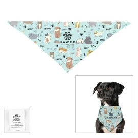 Product: Full Color Small Triangle rPET Pet Bandana