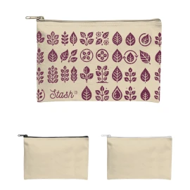 Product: Recycled Canvas Zippered Pouch