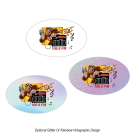 Product: Oval Sticker