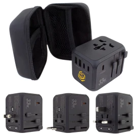 Product: 33W Universal Travel Adapter With Type-C