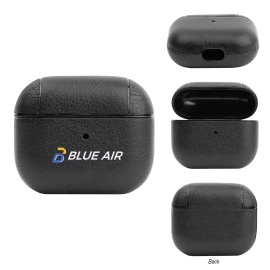Product: Leatherette Earbuds Charging Case