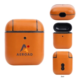 Product: Leather Earbuds Charging Case